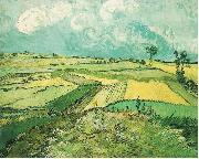 Vincent Van Gogh Wheatfield at Auvers under Clouded Sky oil on canvas